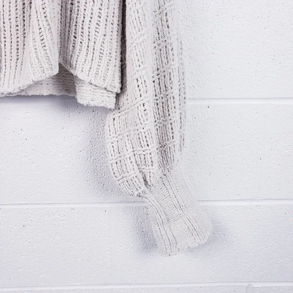 Free People Be Yours Cowl Neck Sweater In Vanilla Bean ‎ Women's Size Small - Picture 5 of 9